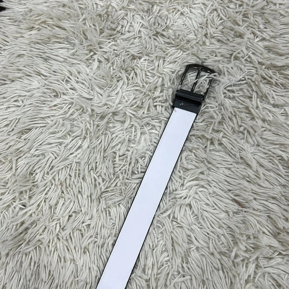Nike Baseball Belt white and black